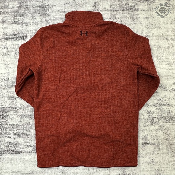 NWT Under Armour ColdGear 1/4 Zip Men's Small Red MSRP $80 - Picture 8 of 9